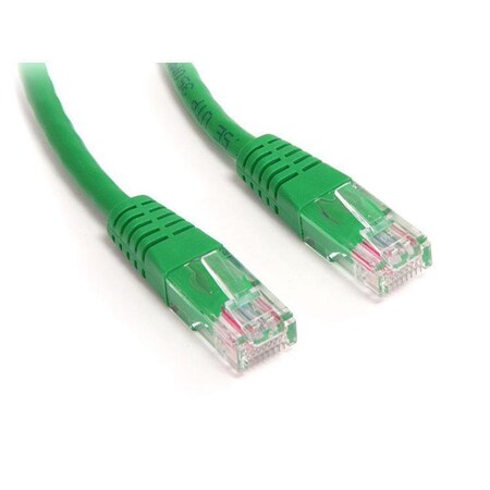 Dynamicfunction 3 ft. Cat5e Molded RJ45 UTP Patch Cable - Green DY3326269